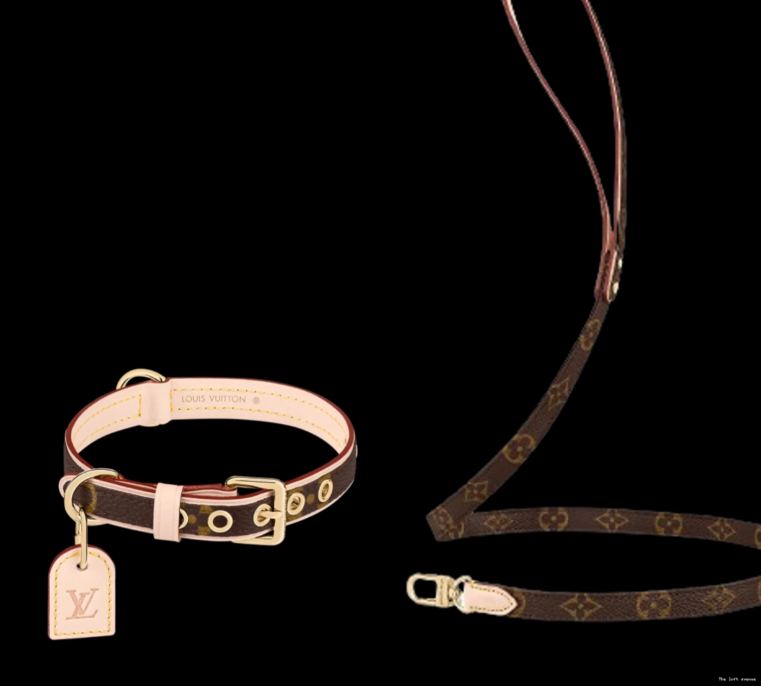 LEASH COLLAR DOG LV AND 0728